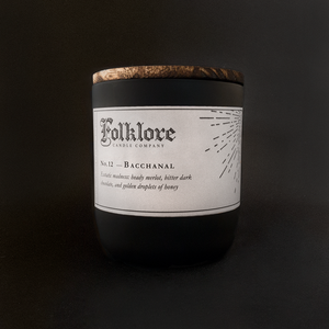 [EX LIBRIS 2018] No. 12 — Bacchanal by Folklore Candle Co.