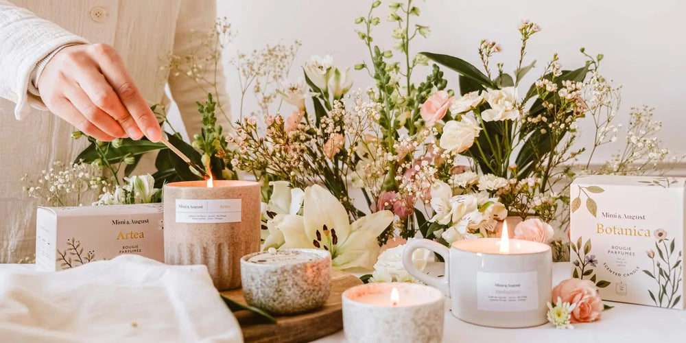 Flora Reusable Candle by Mimi + August