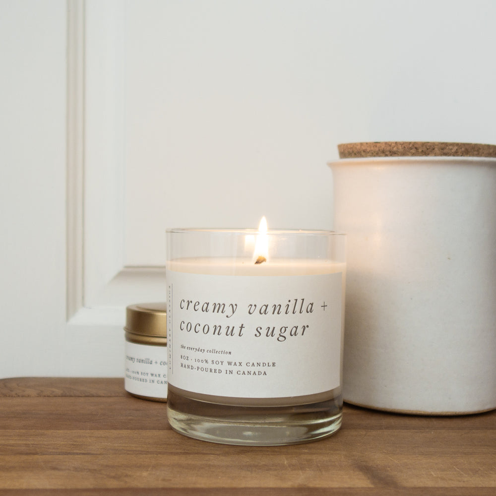 Creamy Vanilla + Coconut Sugar Classic Candle by Luminary Studio (discontinued)